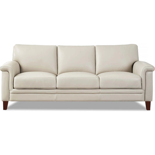 Westcott Sofa by Hydeline. Made from leather in a transitional style.
