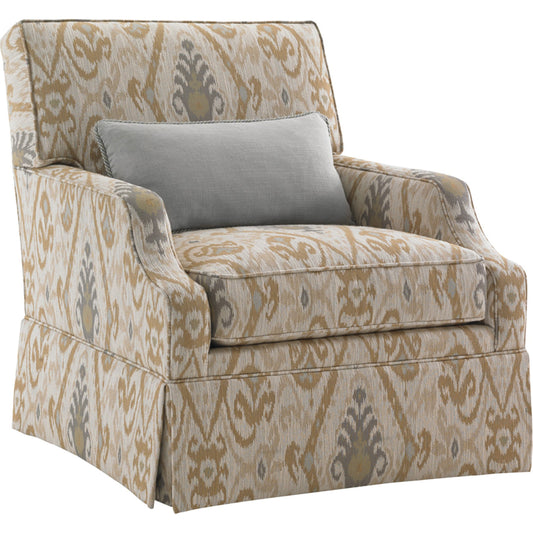 Courtney Swivel Chair by Lexington. Made from unique in a transitional style.