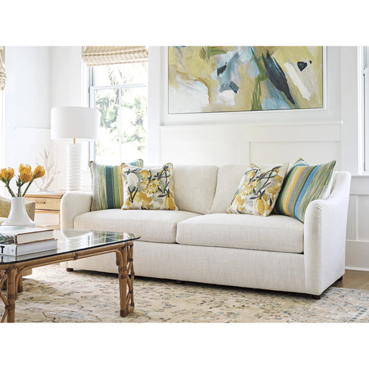 Windsurfer White Sofa by Tommy Bahama Home. Made from unique in a transitional style.