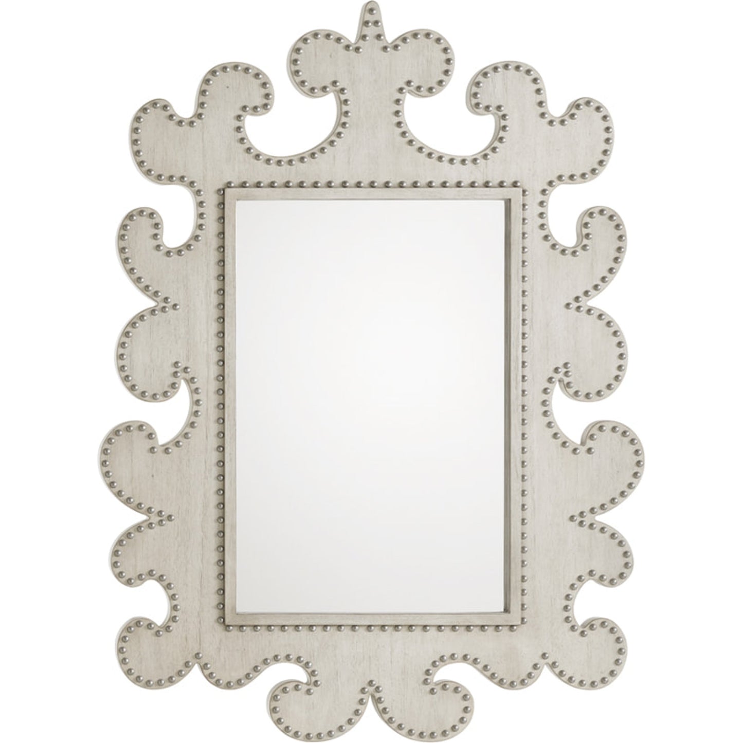 001 SR-835421 | Additional Silo | Hempstead Vertical Mirror by Lexington in seashell. Made from unique in a transitional style.