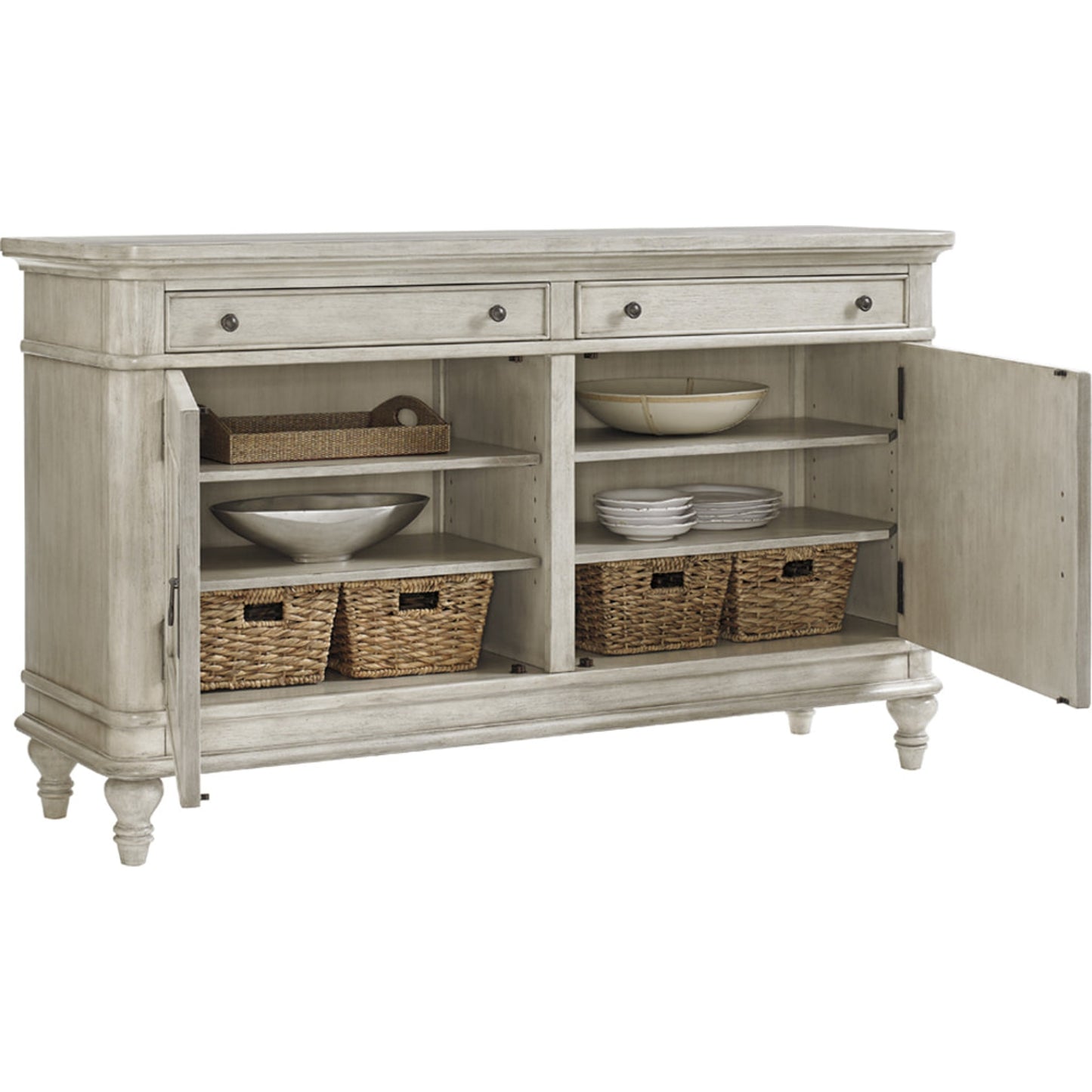 002 SR-835574 | Additional Silo | Oakdale Buffet by Lexington. Made from unique in a transitional style.