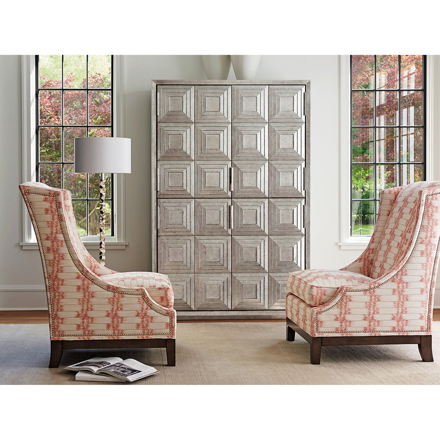 004 SR-835647 | Lifestyle | Sanremo Cabinet by Lexington. Made from unique in a transitional style.