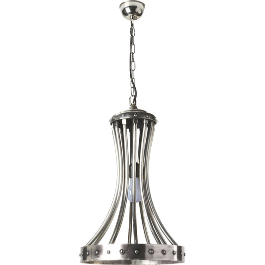 Antique Silver Pendant by Butler Specialty Company in silver and hors d'oeuvres. Made from cast aluminium, silver antique finish in a modern style.