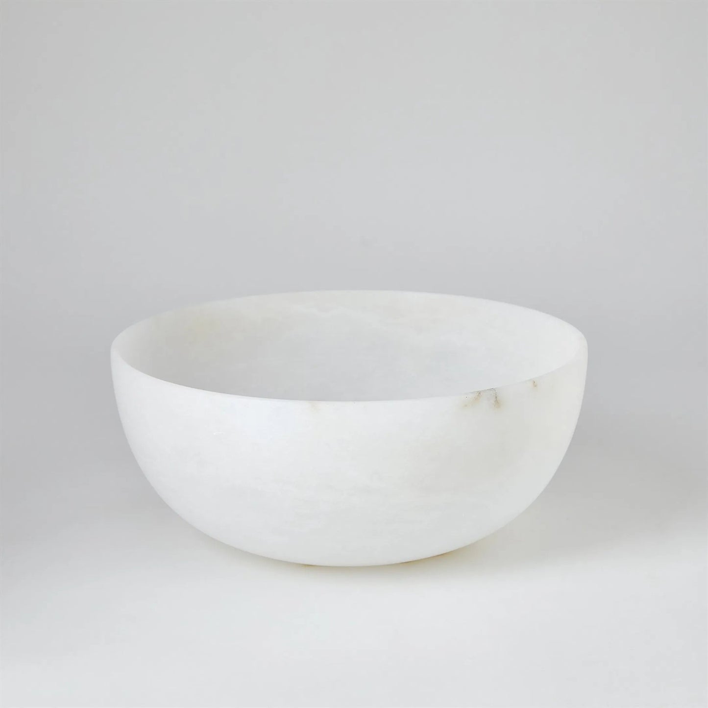 002 SI-2323672 | Unknown | Giant Alabaster Bowl by Global Views in alabaster. Made from unique in a unique style.