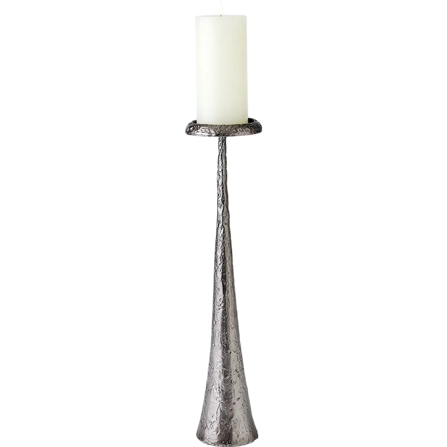 004 SI-2323127,SI-2323128,SI-2323129 | Additional Silo | Beacon Candle Holder by Global Views in gunmetal. Made from unique in a unique style.