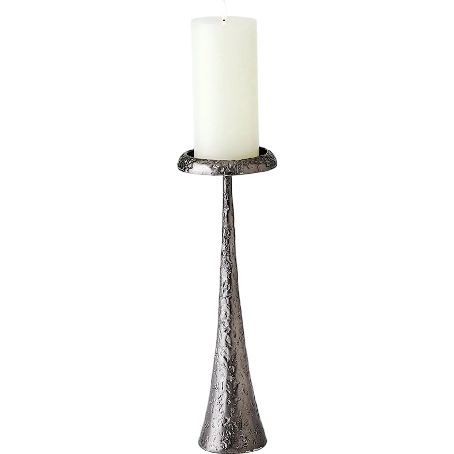 005 SI-2323127,SI-2323128,SI-2323129 | Additional Silo | Beacon Candle Holder by Global Views in gunmetal. Made from unique in a unique style.