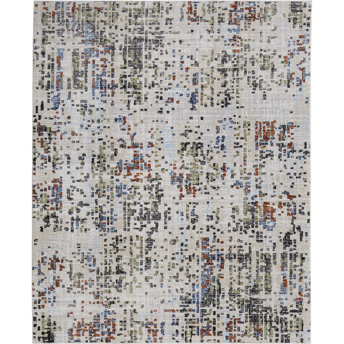 001 SI-2158926,SI-2158927,SI-2158928,SI-2158929,SI-2158930 | Primary Silo | Sonora Rug - SNR39NVF by Feizy in ivory, green, blue. Made from polypropylene, polyester, viscose in a unique style.