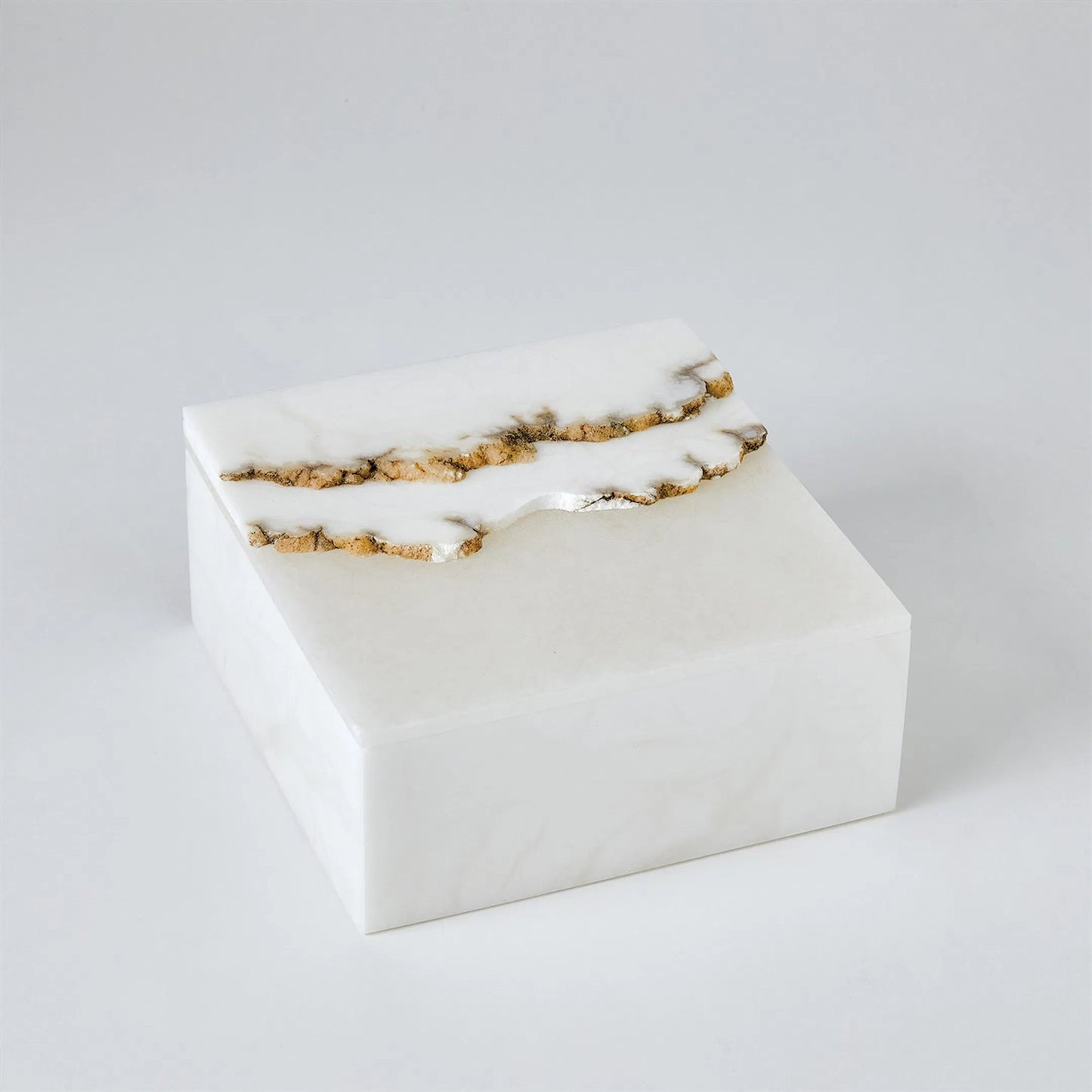 003 SI-2324556,SI-2324557 | Additional Silo | Terrain Alabaster Box by Global Views in alabaster. Made from unique in a modern style.