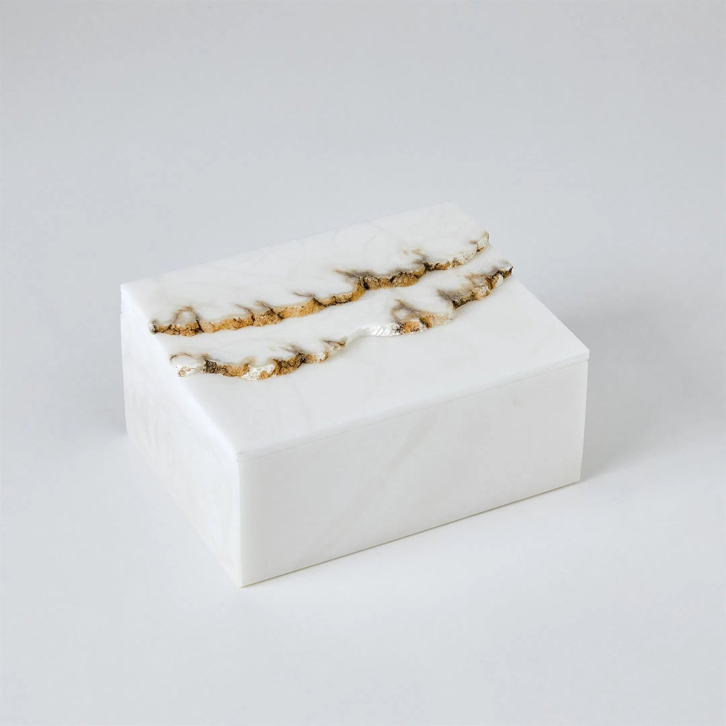 004 SI-2324556,SI-2324557 | Additional Silo | Terrain Alabaster Box by Global Views in alabaster. Made from unique in a modern style.