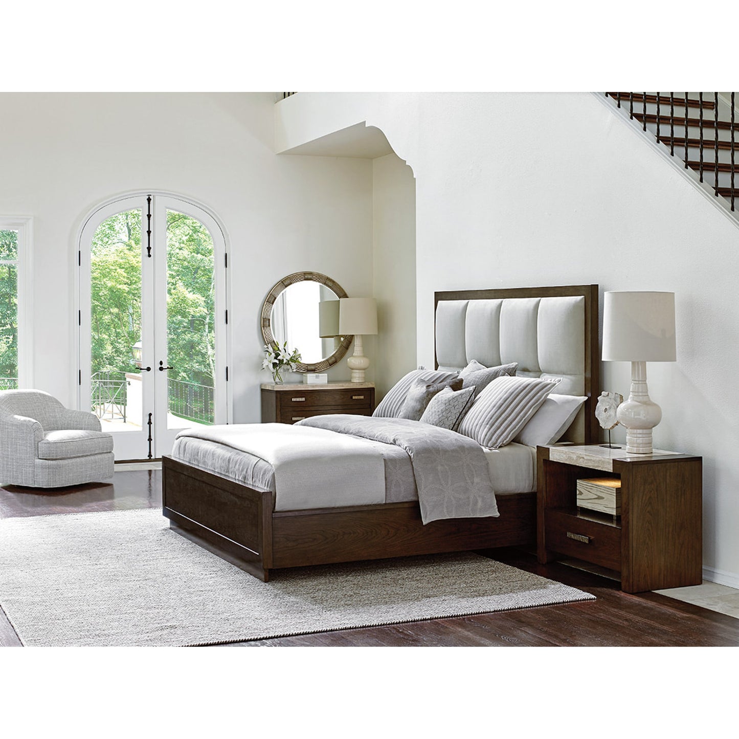 004 SR-835400 | Lifestyle | Graysby Night Table by Lexington. Made from unique in a unique style.
