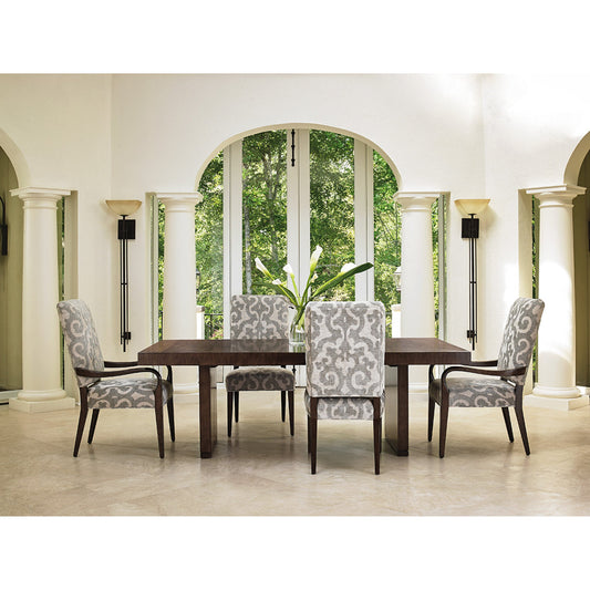 San Lorenzo Dining Table by Lexington. Made from unique in a transitional style.