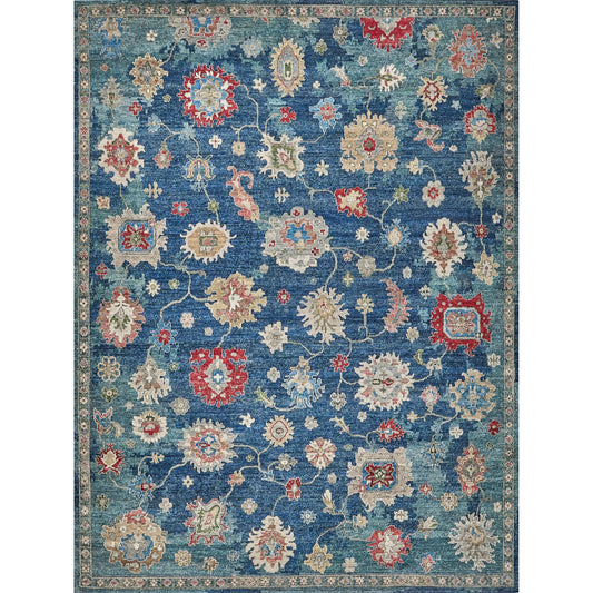 001 SI-2543229,SI-2543230,SI-2543231,SI-2543232,SI-2543233,SI-2543234 | Primary Silo | Oxford 7220 Rug by Exquisite Rugs in blue. Made from ghazni wool in a unique style.