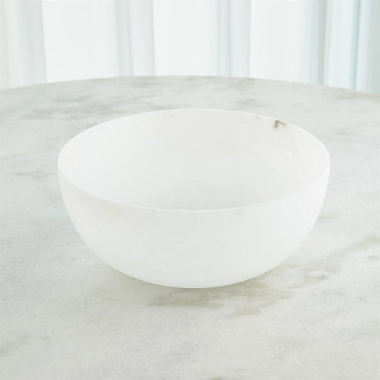 Giant Alabaster Bowl by Global Views in alabaster. Made from unique in a modern style.