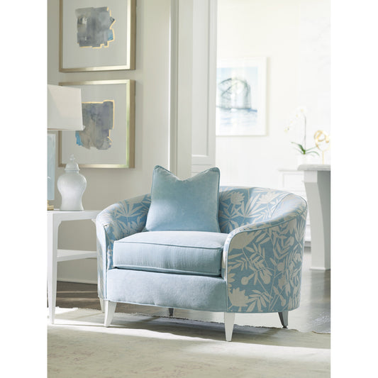 Nash Tub Chair by Lexington in blue mist. Made from unique in a coastal style.