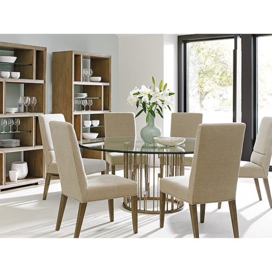 Metro Side Chair by Lexington. Made from unique in a transitional style.