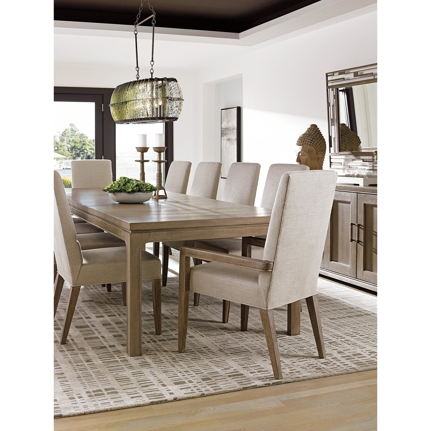 002 SR-835272 | Additional Silo | Concorde Dining Table by Lexington in taupe, gray. Made from unique in a modern style.