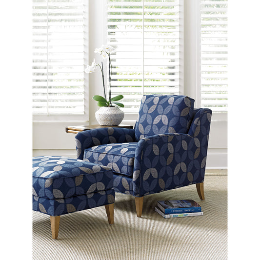 Coconut Grove Ottoman by Tommy Bahama Home in gulf shore. Made from unique in a coastal style.