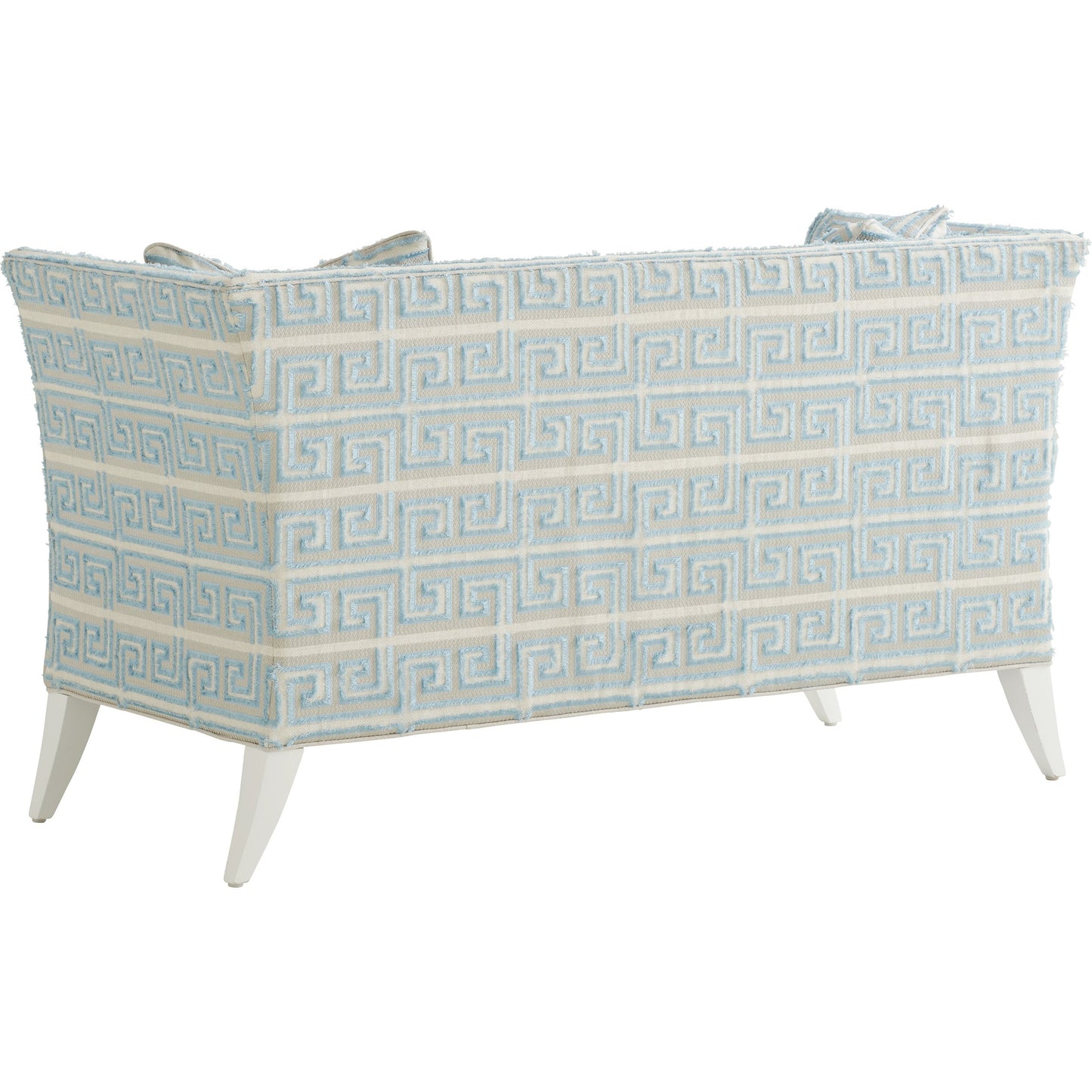 002 SR-835412 | Additional Silo | Hampstead Settee by Lexington in greek, sanibel. Made from unique in a coastal style.