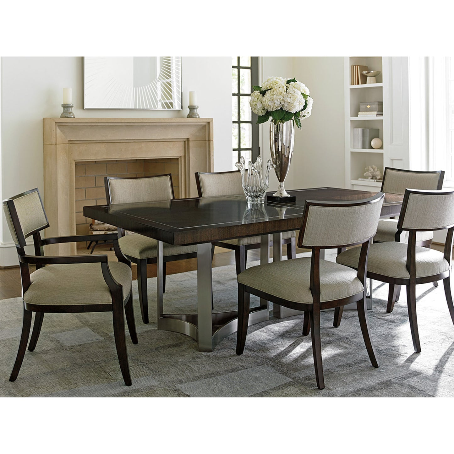 004 SR-835811 | Lifestyle | Whittier Arm Chair by Lexington. Made from unique in a transitional style.