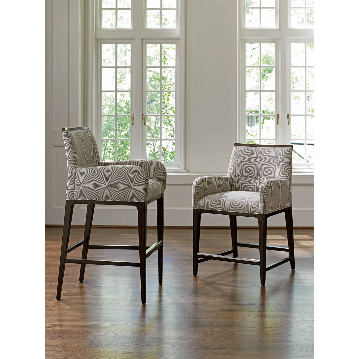 004 SR-835376 | Lifestyle | Getty Counter Stool by Lexington in brown. Made from unique in a modern style.