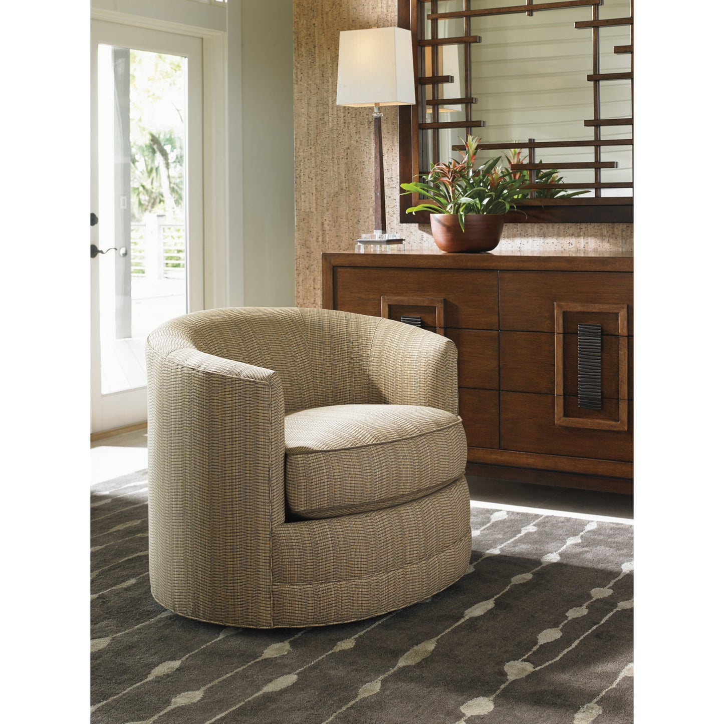 004 SR-836520 | Lifestyle | Tahara Dresser by Tommy Bahama Home. Made from unique in a modern style.