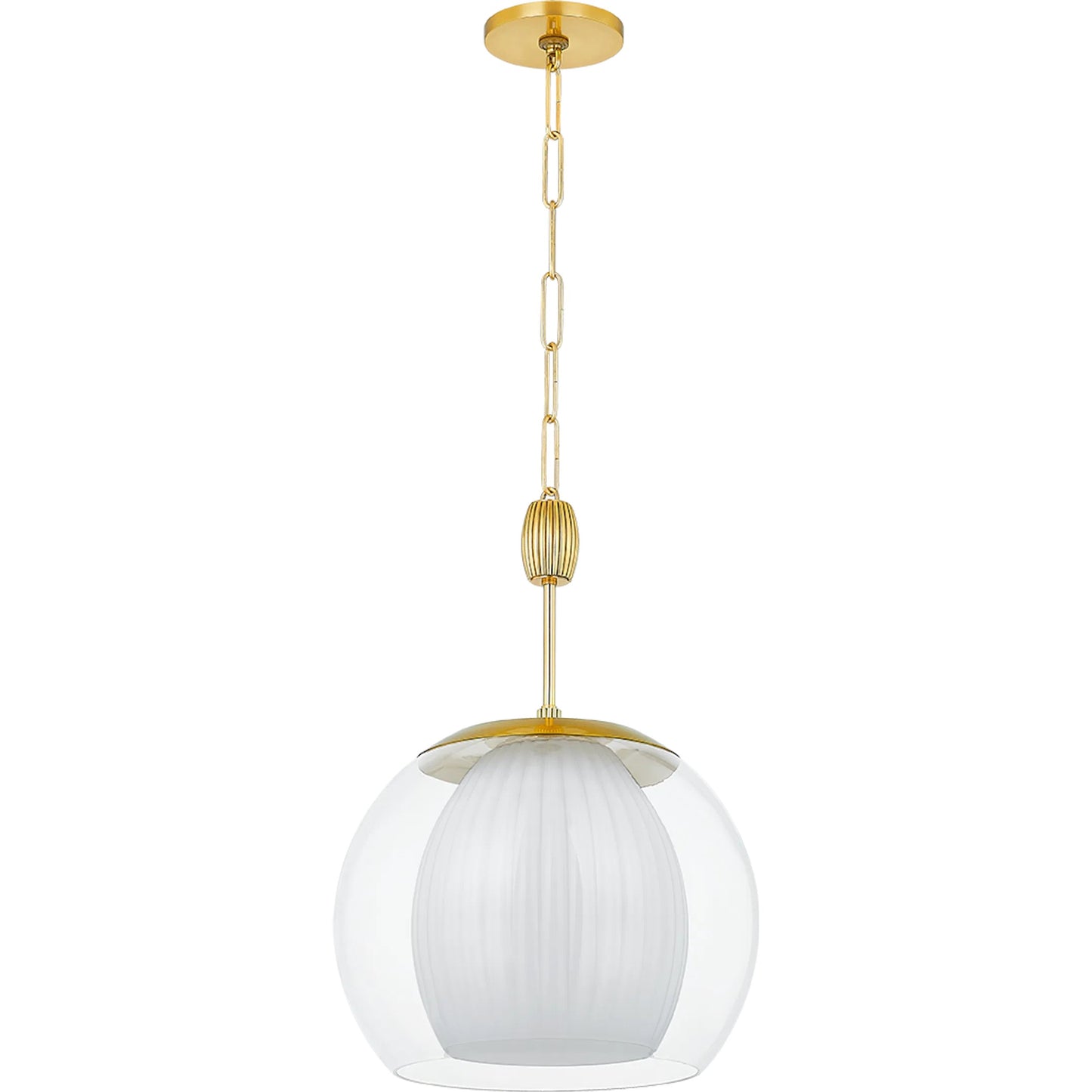 001 SI-2335670 | Primary Silo | Clementon Pendant by Hudson Valley. Made from steel in a modern style.