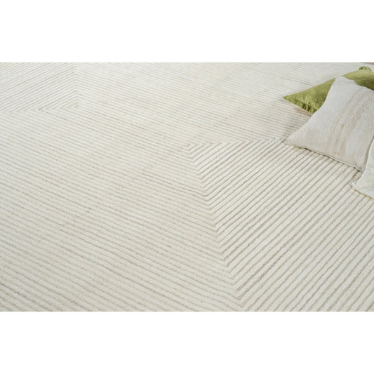 Teton 7323 Rug by Exquisite Rugs in beige, ivory. Made from new zealand wool in a unique style.