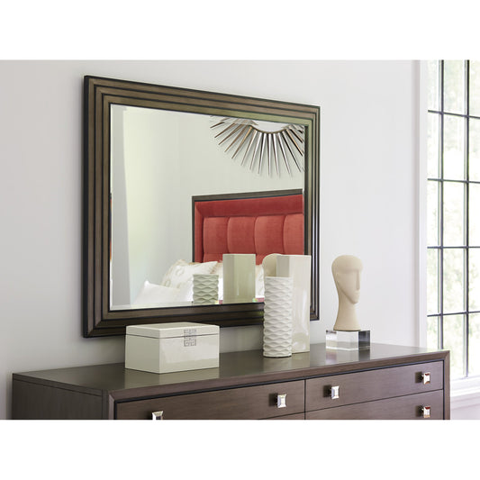 Miranda Rectangular Mirror by Lexington. Made from unique in a transitional style.