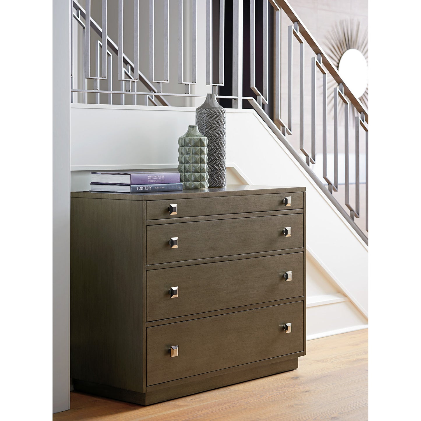 004 SR-835232 | Lifestyle | Cavalaire Bachelors Chest by Lexington. Made from unique in a transitional style.