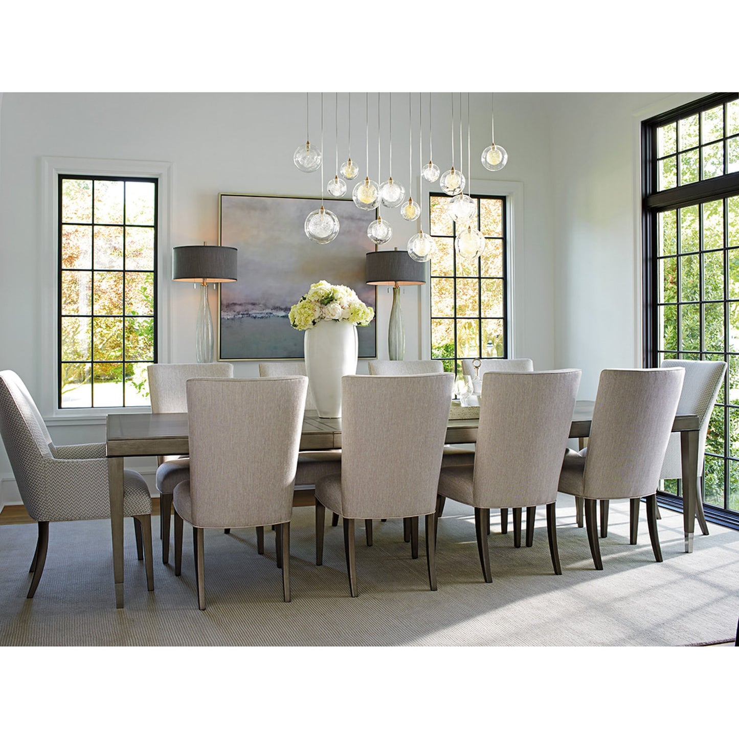 006 SR-835248 | Lifestyle | Chateau Dining Table by Lexington. Made from unique in a modern style.