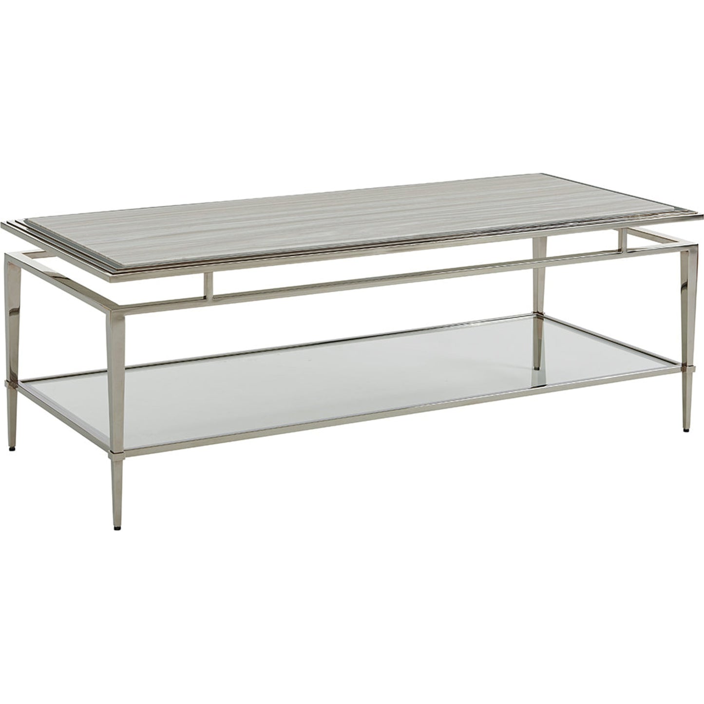 001 SR-835109 | Additional Silo | Athene Stainless Cocktail Table by Lexington. Made from unique in a transitional style.