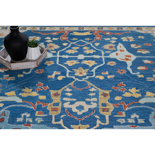 Hamilton 7333 Rug by Exquisite Rugs in navy, multi. Made from new zealand wool in a unique style.