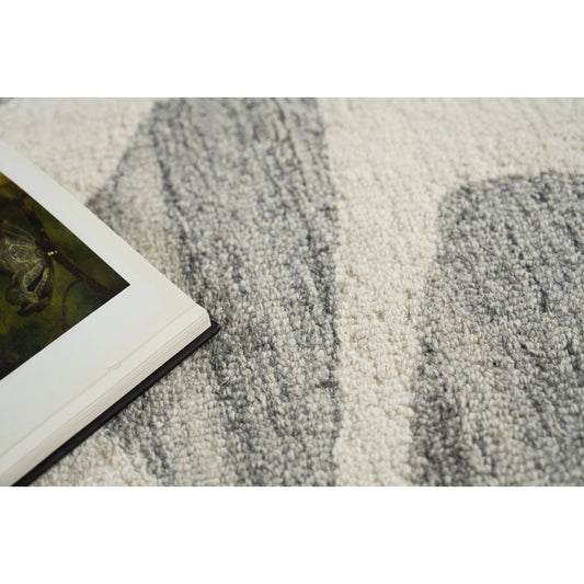 Rio 7340 Rug by Exquisite Rugs in gray, ivory. Made from new zealand wool in a unique style.