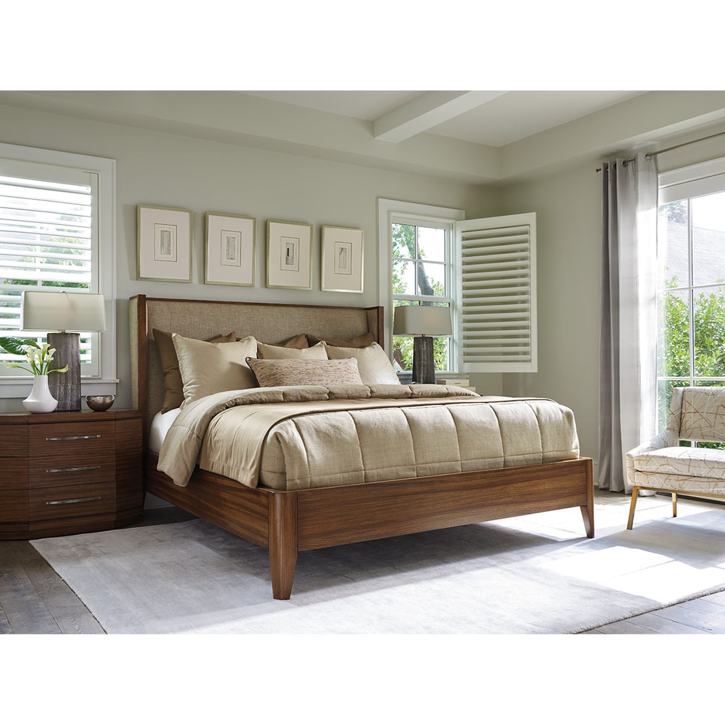 005 SR-835125 | Lifestyle | Barnes Nightstand by Lexington. Made from unique in a modern style.
