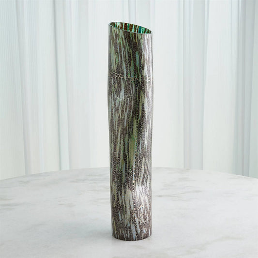 Dimple Vase by Global Views. Made from art glass in a eclectic & global style.