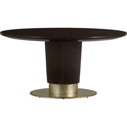 000 SR-835783 | Primary Silo | Waldorf Round Dining Table by Lexington in black. Made from unique in a modern style.