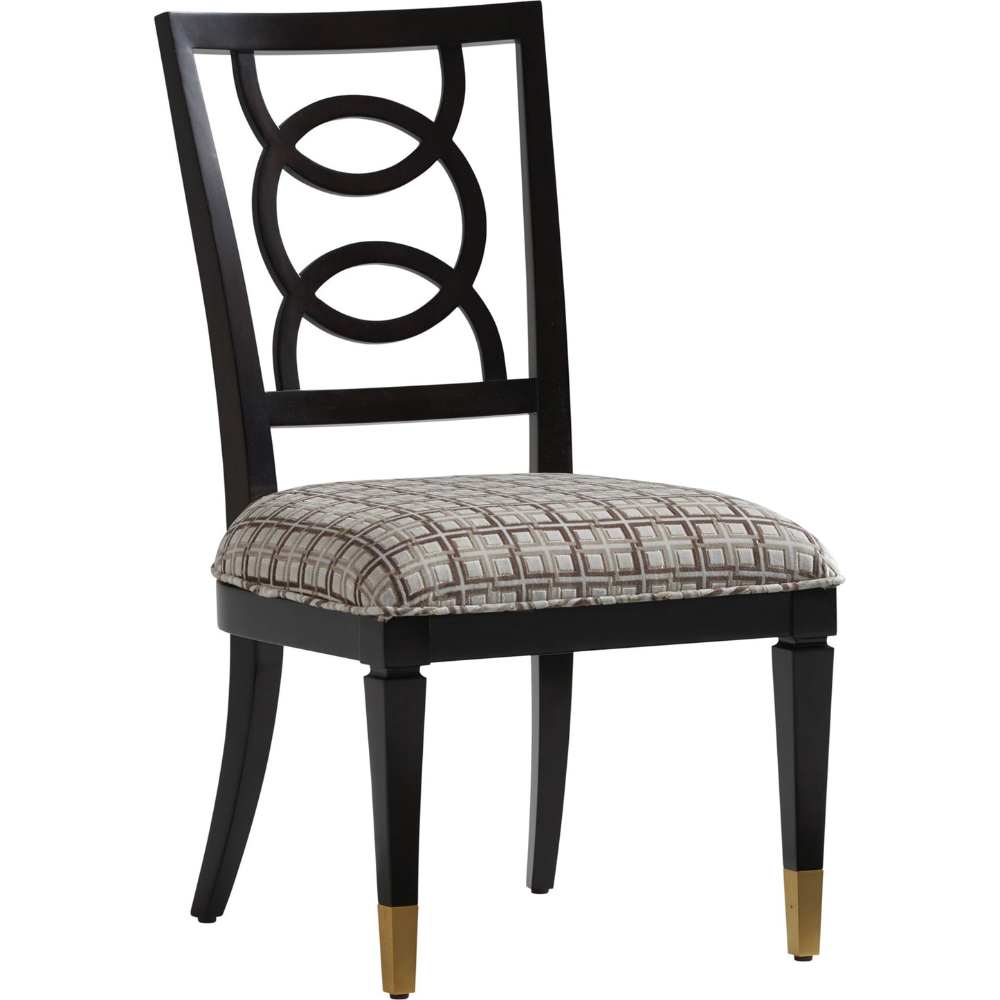 001 SR-835594 | Additional Silo | Pierce Upholstered Side Chair by Lexington in beige. Made from unique in a transitional style.