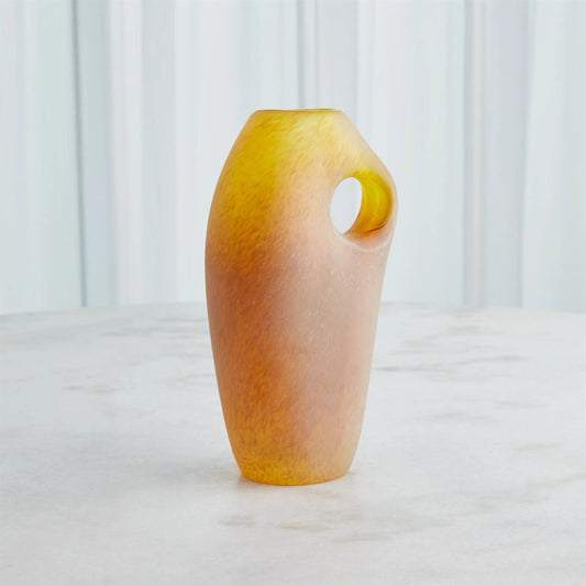 Freeform Vase by Global Views in red. Made from unique in a eclectic & global style.