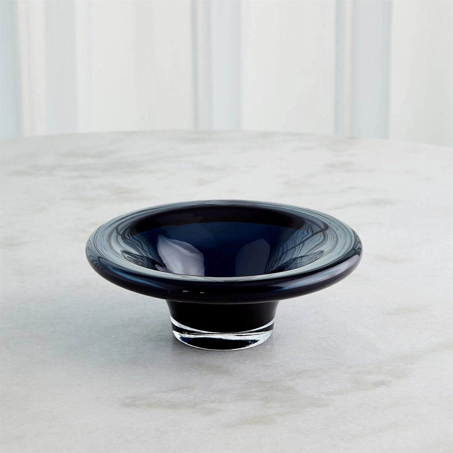 010 SI-2324597,SI-2324598 | Additional Silo | Tourneau Bowl by Global Views. Made from art glass in a eclectic & global style.