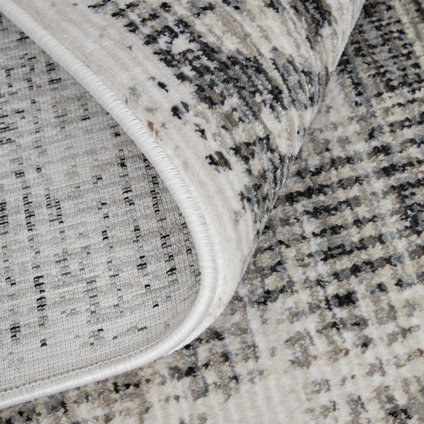 006 SI-2158946,SI-2158947,SI-2158948,SI-2158949,SI-2158950,SI-2259756 | Closeup | Sonora Rug - SNR39NYF by Feizy in gray, ivory. Made from polypropylene, polyester, viscose in a unique style.
