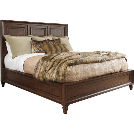 001 SI-1823471,SI-1823472,SI-1823473 | Primary Silo | Walnut Creek Bed by Lexington in walnut. Made from unique in a traditional style.