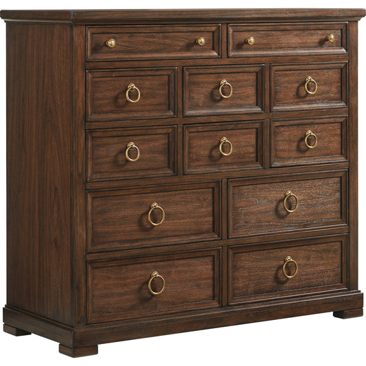 001 SI-1823429 | Primary Silo | Crosby Gentleman's Chest by Lexington in walnut. Made from unique in a traditional style.
