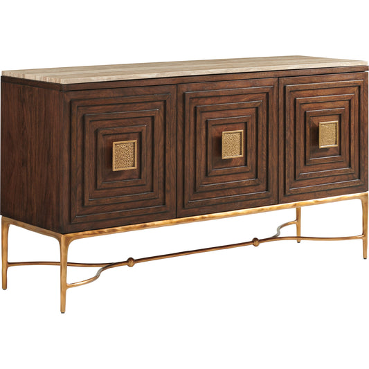 Tiburon Sideboard by Lexington in walnut. Made from unique in a transitional style.
