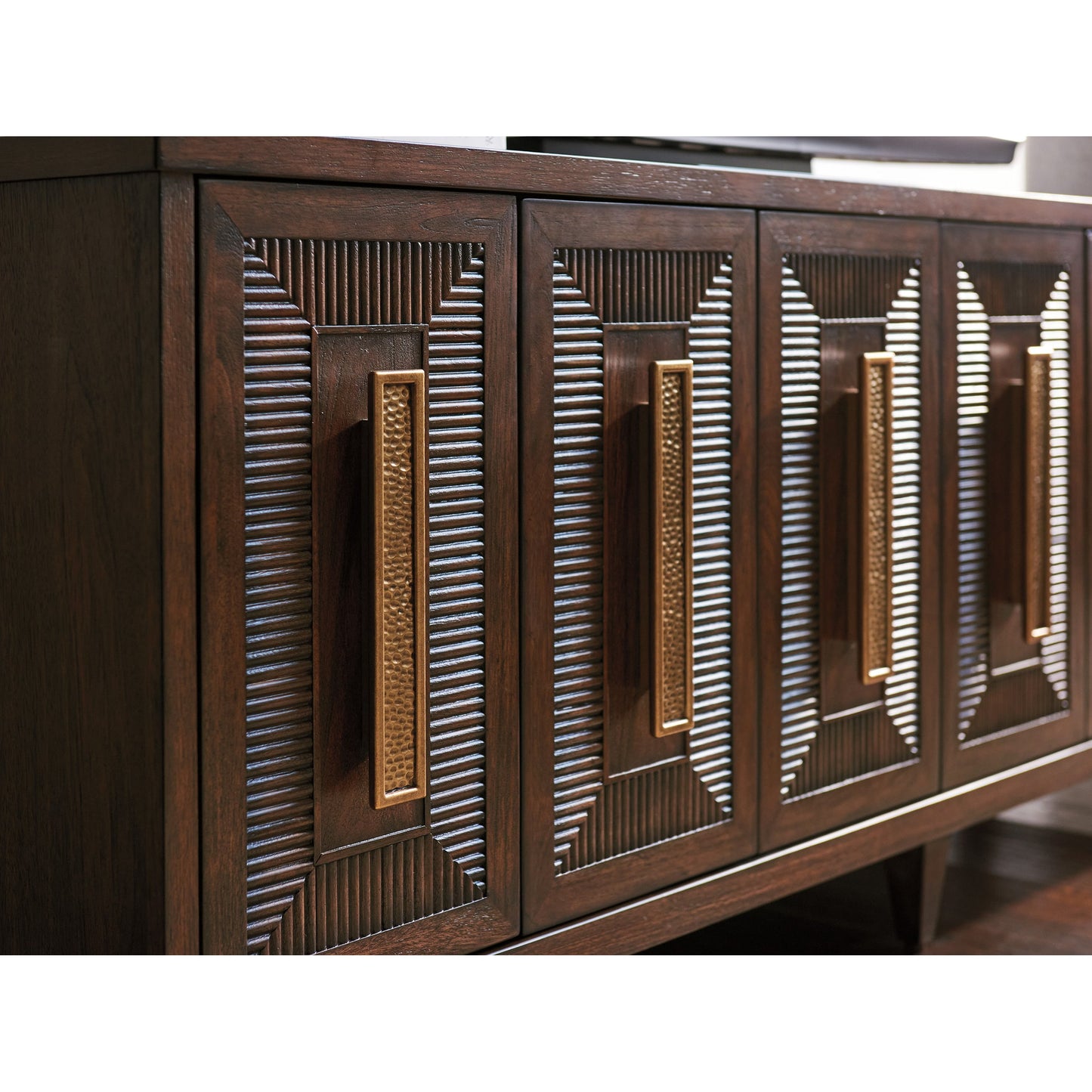 002 SI-1823457 | Additional Silo | Modesto Media Console by Lexington in walnut. Made from unique in a transitional style.
