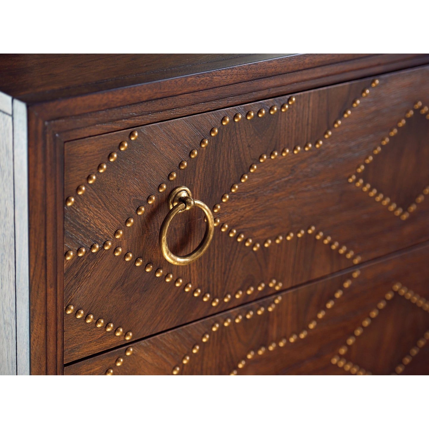 005 SI-1823482 | Additional Silo | Woodland Drawer Hall Chest by Lexington in walnut. Made from unique in a transitional style.