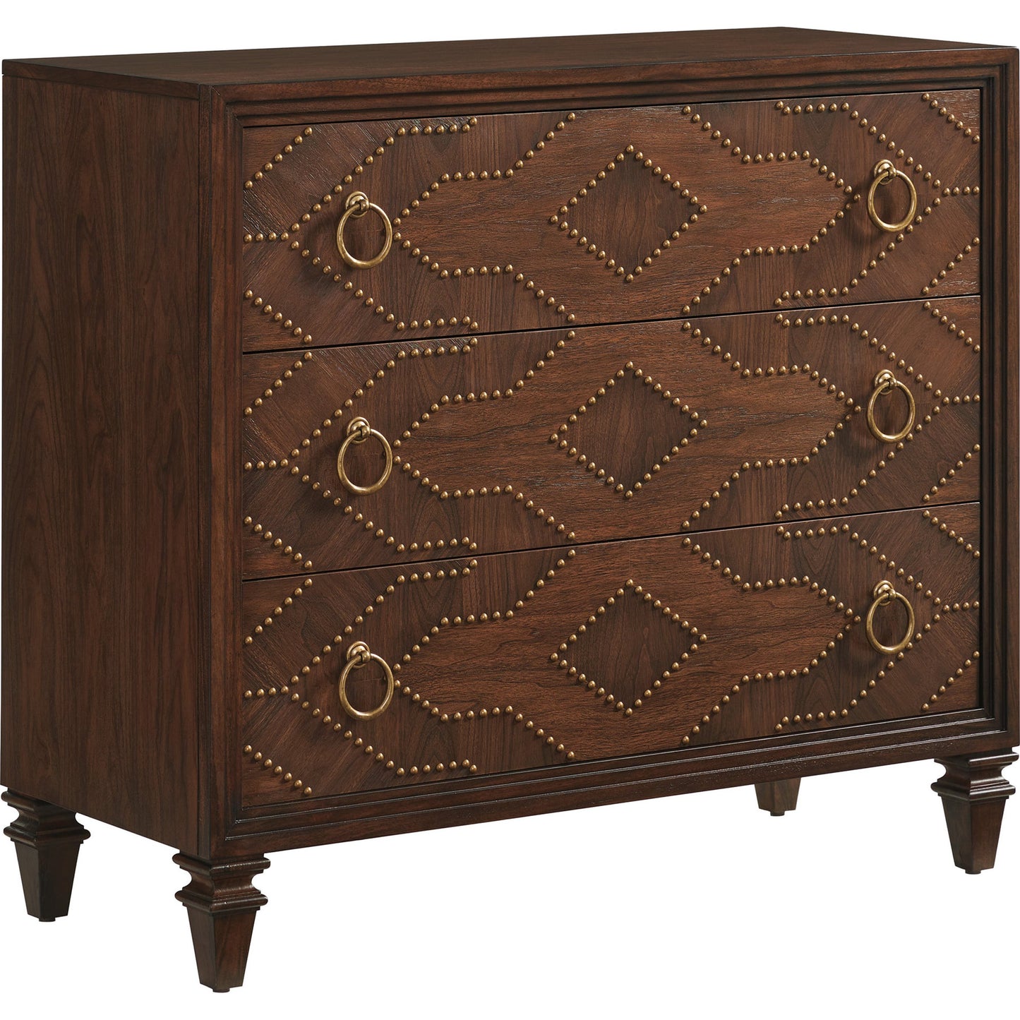 001 SI-1823482 | Additional Silo | Woodland Drawer Hall Chest by Lexington in walnut. Made from unique in a transitional style.