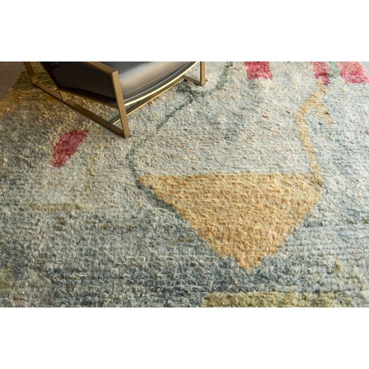 Marrakesh 7426 Rug by Exquisite Rugs in red, yellow, multi. Made from wool in a unique style.