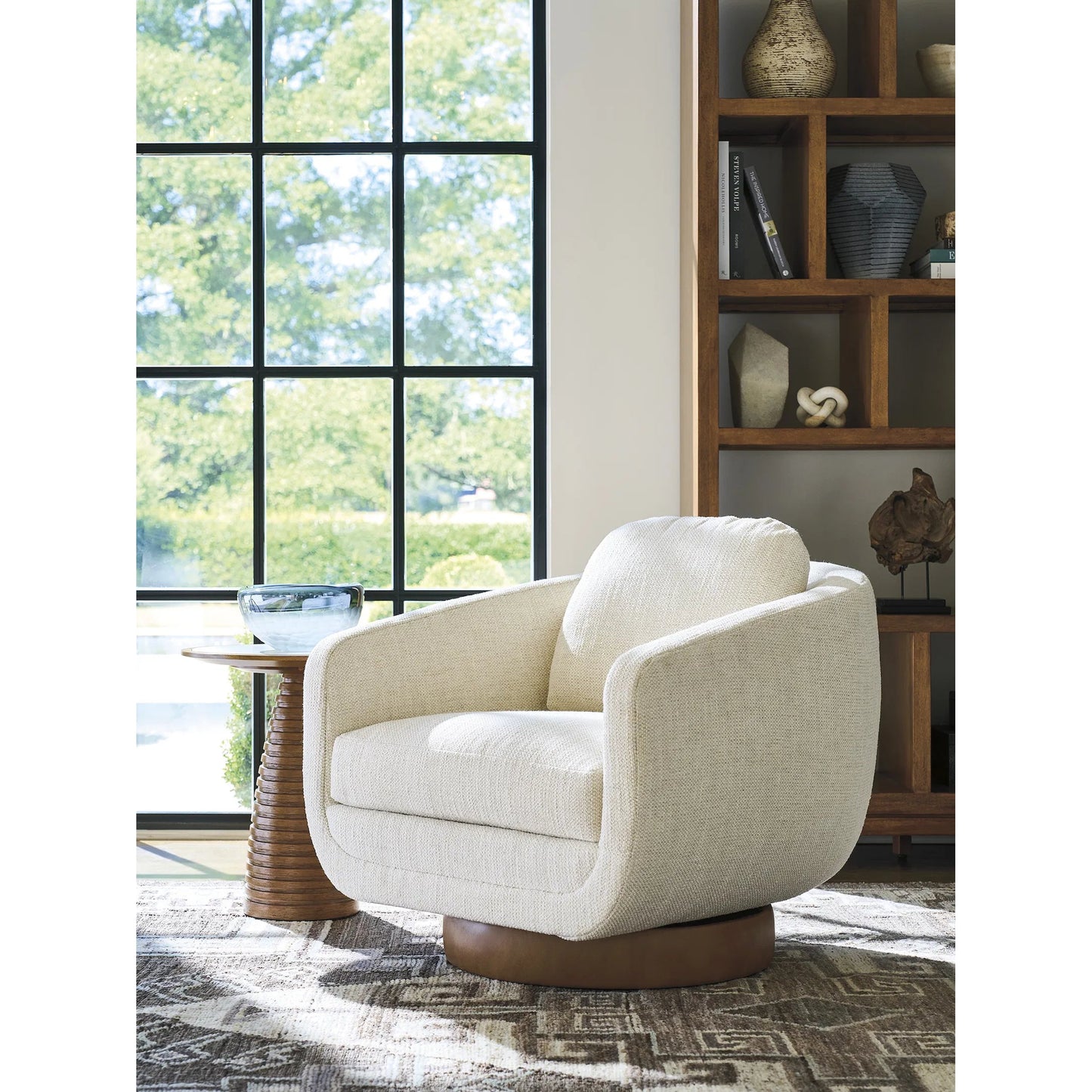 010 SI-2371265 | Lifestyle | Ortega Accent Table by Lexington. Made from marble in a rustic style.