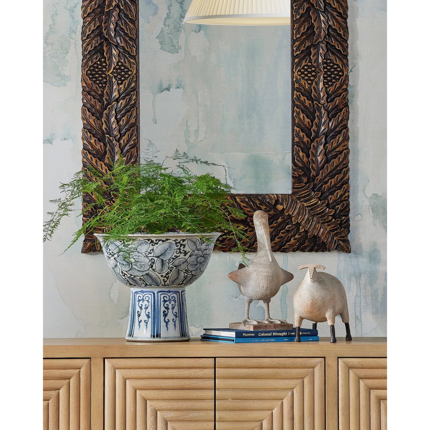 005 SI-2524209 | Lifestyle | Ancient Ram Sculpture by Currey and Company in beige, black. Made from composite in a cottage & farmhouse style.