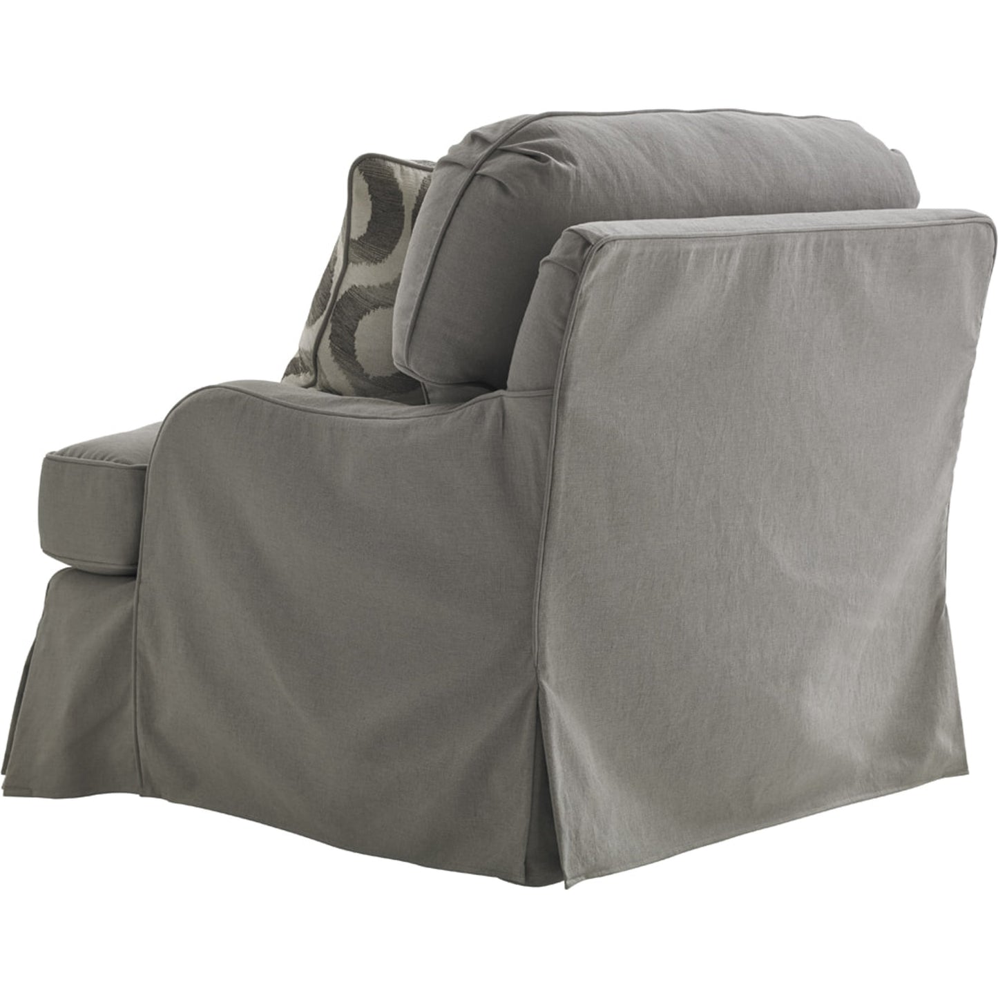 002 SR-835711 | Additional Silo | Stowe Slipcover Chair by Lexington in gray and gray. Made from unique in a transitional style.